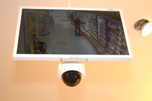 Vandalismebestendige beveiligingscamera 