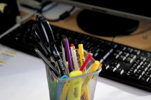 Markeerstiften in verschillende kleuren