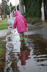 Warme regenjas