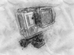Waterdichte camera