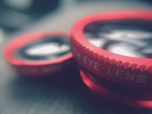 Draadloze fisheye camera