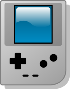 Retro handheld spelcomputer