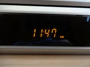 Wekkerradio met camera