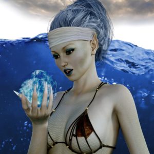 Mermaid badpak