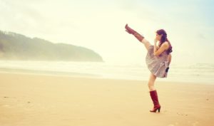 Laarzen met hoge hak