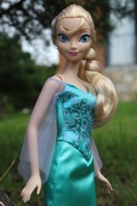 Kinder Elsa jurk