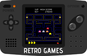 Retro spelcomputer