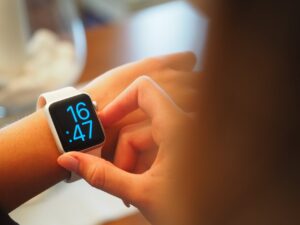 vierkante smartwatch