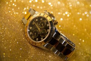 luxe glitterhorloge