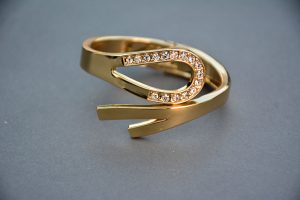 blauwe ring