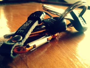 leren autosleutel