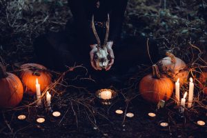 Halloween pruik