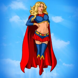 Supergirl kostuum