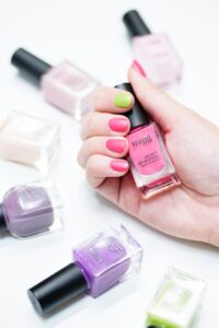 gekleurde nagellak