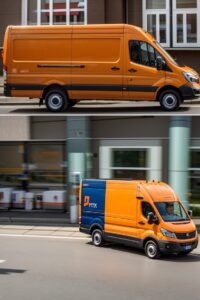Absolute Reality v16 A closeup image of a PostNL delivery van 1 1