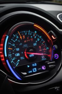 Absolute Reality v16 A closeup view of a car dashboard featuri 2 7