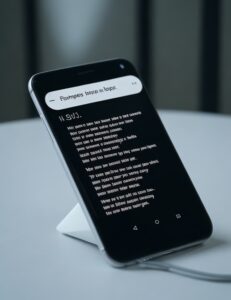 Absolute Reality v16 A smartphone screen displaying a halftype 1 1