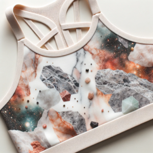 DALL·E 2023 10 21 05.21.13 Photo of a minimalist solid color athletic bralette with strappy back design 11