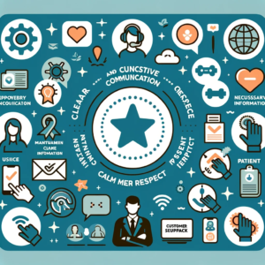 DALL·E 2023 11 18 15.16.41 An informative graphic for a blog post about the importance of effective communication with online companies. The image should include icons or symbol 1