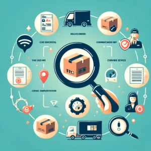 DALL·E 2024 03 30 06.27.51 Visualize an image symbolizing the process of solving issues with non delivered orders from online shopping specifically from international platforms 1