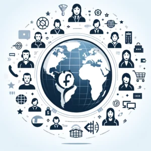 DALL·E 2024 05 01 13.48.39 A professional and inspiring image representing global customer support and online shopping assistance tailored for a Portuguese speaking audience. T 1