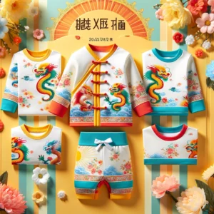 DALL·E 2024 05 28 06.22.06 A vibrant and appealing image showcasing a 20 22 24 26 piece infants clothing set for newborns. The set includes baby clothes for both girls and boys 1