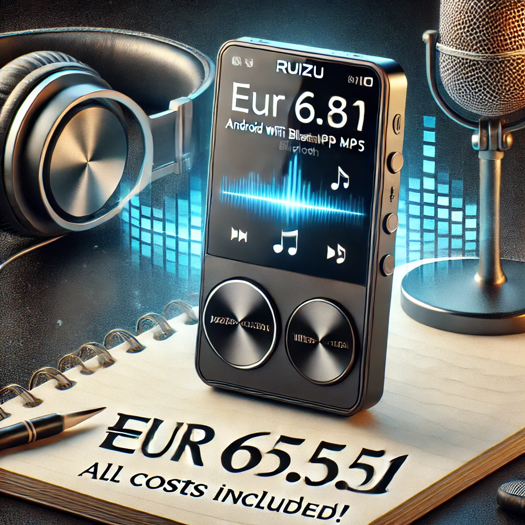 RUIZU Z80 Android WiFi MP3 Bluetooth MP4 MP5 Player: Jouw Ultieme ...