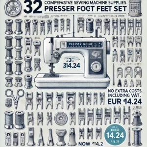 DALL·E 2024 06 26 07.08.31 An image showing a comprehensive 32 piece Sewing Machine Supplies Presser Foot Feet Kit Set displayed neatly with various types of presser feet arran 19