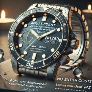 DALL·E 2024 06 27 04.55.36 An image showcasing the Aquatrident 40MM luxury mens leisure watch NH38 automatic mechanical waterproof 100 meters luminous waterproof clock. The ima 13