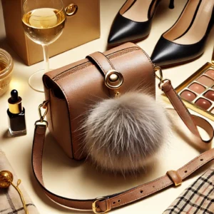 DALL·E 2024 07 25 06.30.02 An image featuring a stylish female shoulder bag for women showcasing the new 2024 fashion crossbody design. Highlight the luxury and designer elemen 5