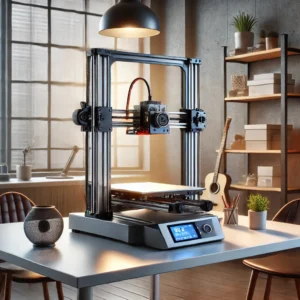 DALL·E 2024 08 08 05.47.42 A high quality image of the Creality Ender 3 V3 SE 3D Printer in a modern workshop or home setting. The image should showcase its sleek design high p 31