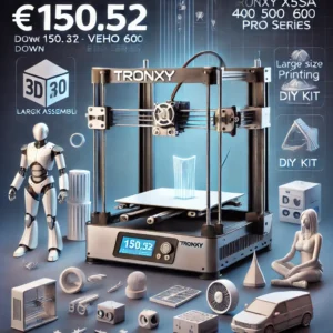 DALL·E 2024 08 08 06.42.29 A high quality promotional image for the Tronxy X5SA 400 500 VEHO 600 PRO Series 3D Printer. Show the printer in action highlighting its large size p 21