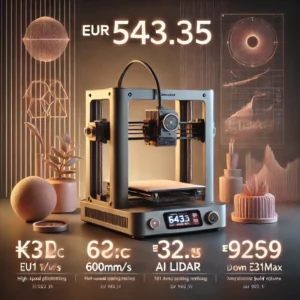 DALL·E 2024 08 08 06.47.01 A high quality promotional image for the CREALITY 3D Printer K1C and K1MAX. Show the printer in action highlighting its high speed printing capabilit 19