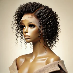 DALL·E 2024 08 10 06.29.39 A high quality promotional image featuring a stylish and natural looking wig with kinky curly hair. The wig should be displayed on a mannequin head s 15