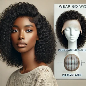 DALL·E 2024 08 16 06.26.43 A high quality image showcasing the Wear Go Wig by ISEE HAIR. The wig should be displayed in a modern setting emphasizing its kinky curly texture pr 1