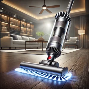 DALL·E 2024 08 18 07.09.16 A high quality image featuring the Electric Mop Head for Dyson V8 V10 V11 V15 V12slim Cordless Vacuum Cleaner. The mop head should be shown attach 1