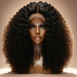 DALL·E 2024 08 19 06.19.08 A high quality eye catching image representing a top selling product from AliExpress. The image should feature a luxurious and voluminous Brazilian K 31