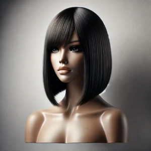 DALL·E 2024 08 19 07.56.45 A sleek and modern image designed to support an AliExpress product blog post. The image should feature a high quality representation of a short bob hu 1