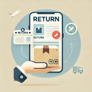 DALL·E 2024 08 20 09.37.28 A clean and simple image to support a blog post about returning packages to AliExpress. The image should include visual elements such as a parcel or p 1