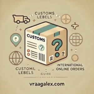 DALL·E 2024 10 30 21.08.33 A friendly and informative illustration for a blog about customs labels on packages from international online orders. The image features a package wit 1